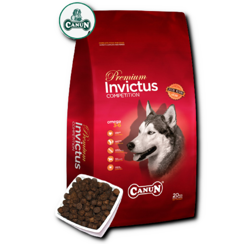 Canun Invictus 20kg karma premium dla psa z jagnięciną i rybą - obrazek 2