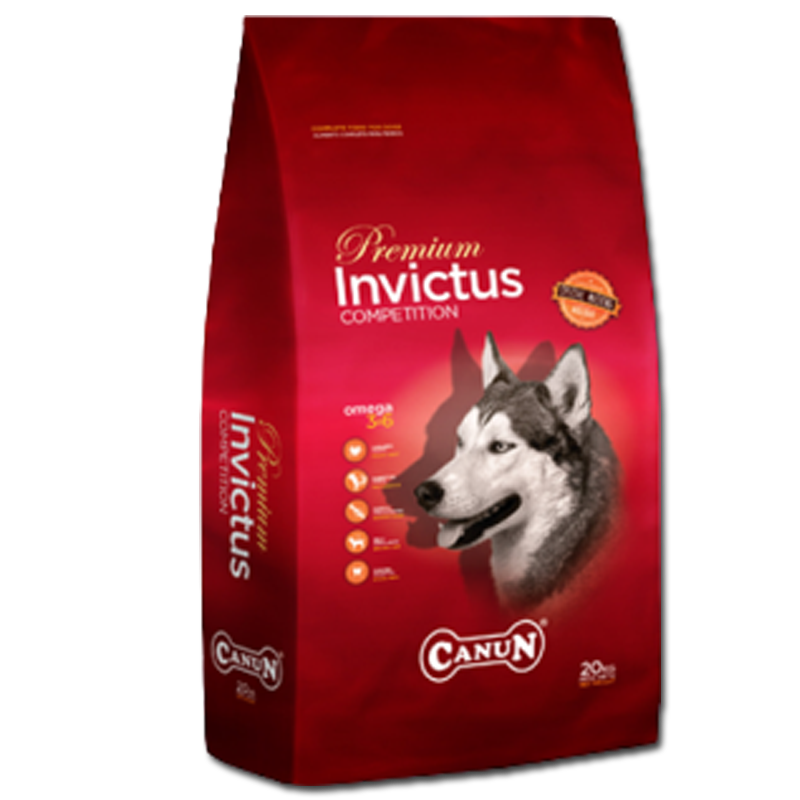 Canun Invictus 20kg karma premium dla psa z jagnięciną i rybą - obrazek 3