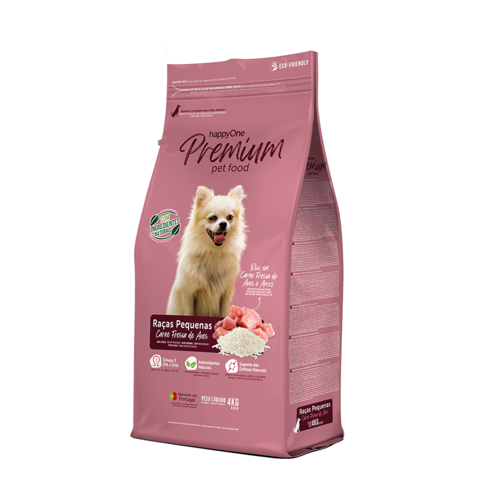 Happyone Small Breeds Poultry Fresh Meat dla ras małych 4kg