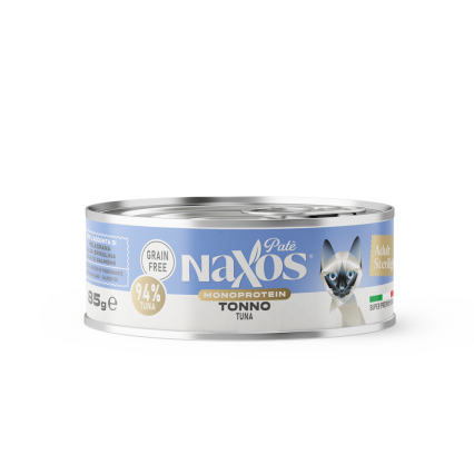 NAXOS CAT STERILIZED MONO - tuńczyk - puszka dla kotów sterylizowanych 85g