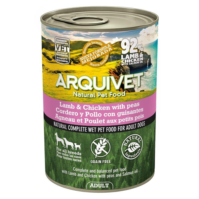 Arquivet mokra karma dla psa z jagnięciną i kurczakiem 400G