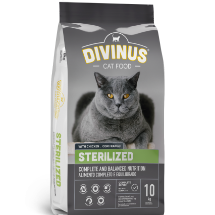 Divinus Cat Sterilized dla kotów sterylizowanych 10kg