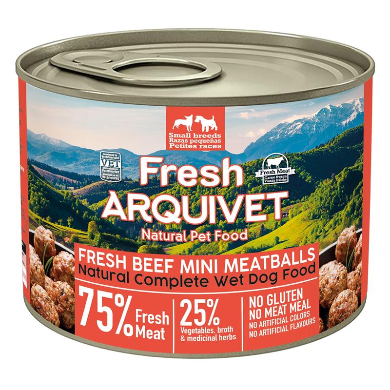 Arquivet Fresh klopsiki MINI MIX SMAKÓW 6x200g - obrazek 2
