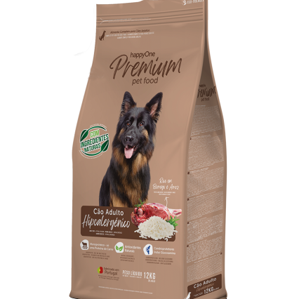 happyOne Adult Dog - Hypoallergenic z jagnięciną 12kg