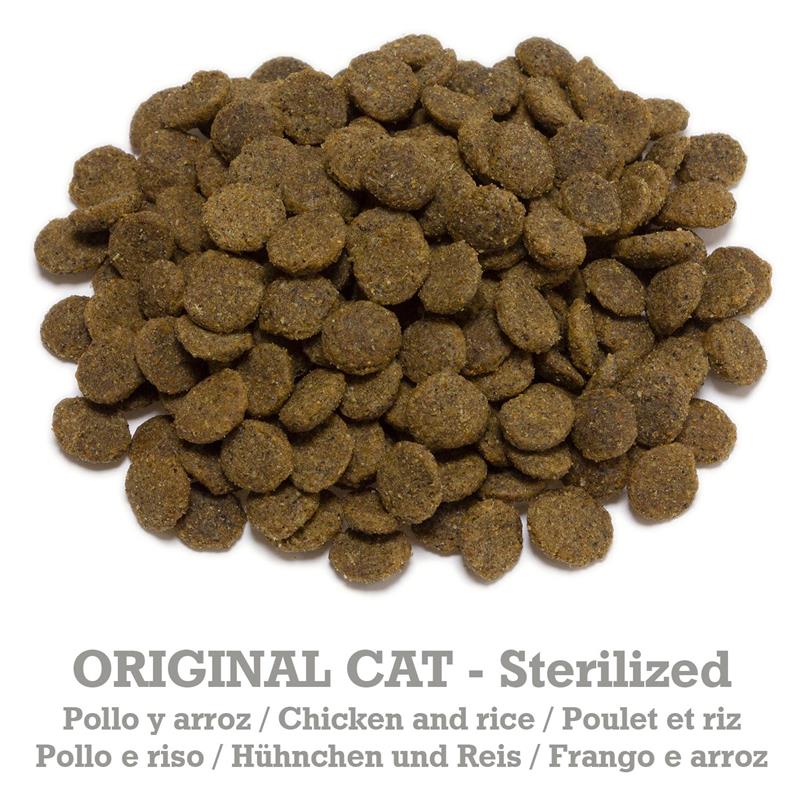 ARQUIVET CAT Original dla kotów sterylizowanych kurczak z ryżem 7 kg - obrazek 3