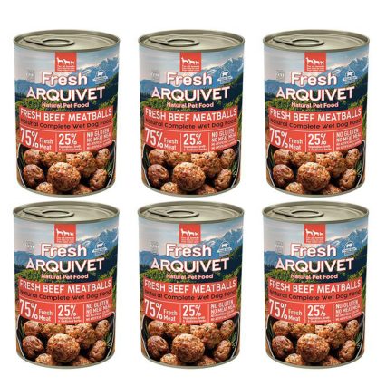 Arquivet Fresh klopsiki z wołowiny w sosie 6x400g
