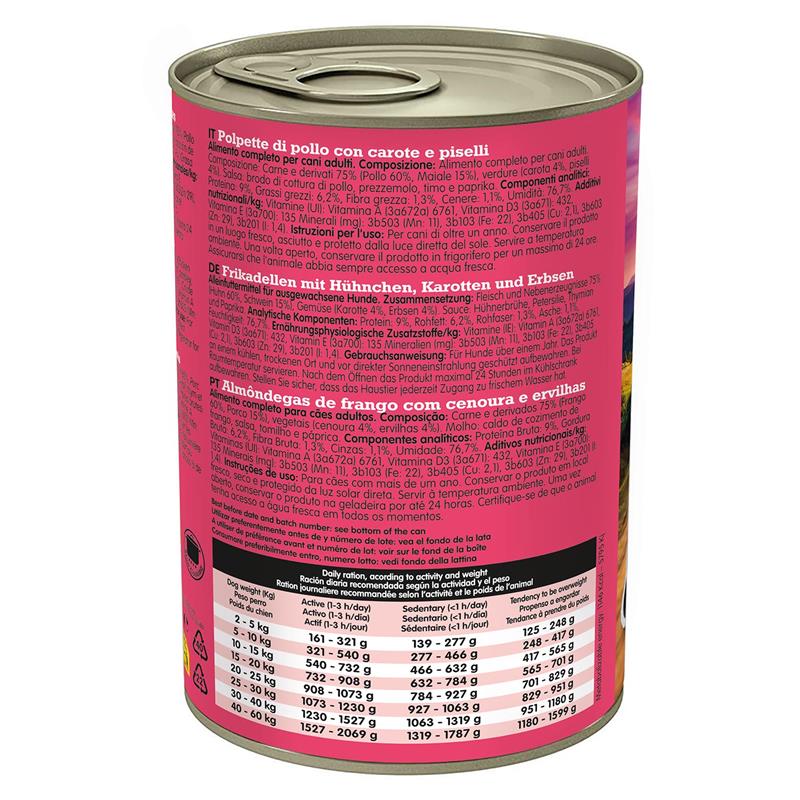 Arquivet Fresh klopsiki z kurczaka w sosie 400g - obrazek 2