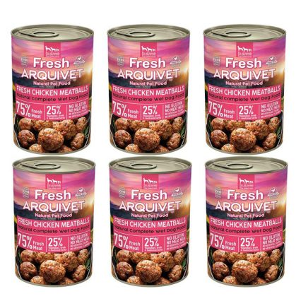 Arquivet Fresh klopsiki z kurczaka w sosie 6x400g