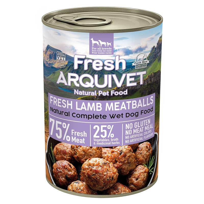 Arquivet Fresh klopsiki z jagnięciny w sosie 6x400g - obrazek 2