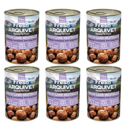 Arquivet Fresh klopsiki z jagnięciny w sosie 6x400g