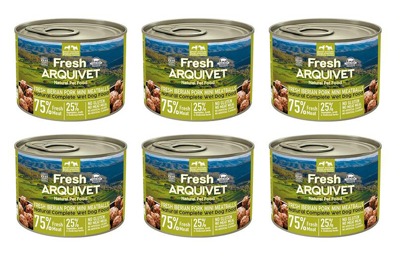 Arquivet Fresh MINI klopsiki z wieprzowiny w sosie 6x200g