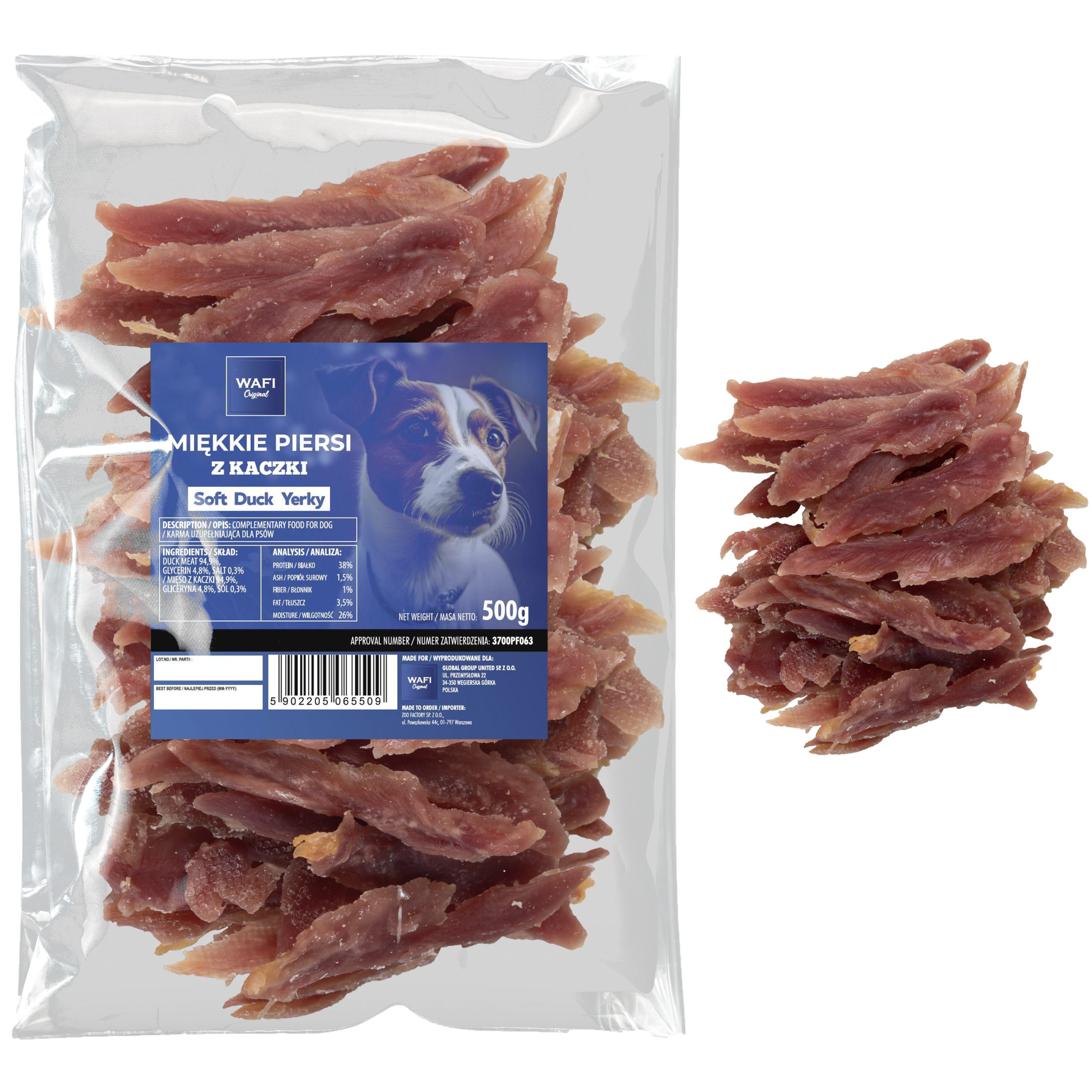 WAFI - Miękkie piersi z kaczki - 500G - obrazek 2